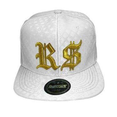 Imagem de Boné Rhinosize Money Aba Reta 3D Branco - RHS-511-Masculino