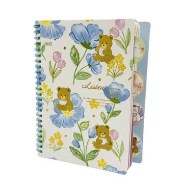 Imagem de Caderno Flores Listen A5 Com Divisórias - Notebooks