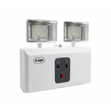 Imagem de Luminária De Emergência Bloco Autônomo Led 20W 3000Lm 6500K - G-light