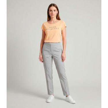 Imagem de Blusa Feminina Meia Malha Com Estampa Infinita Cor Laranja, GG, Laranj