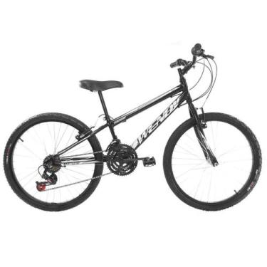 Imagem de Bicicleta Masculina Infantil Passeio Aro 24 18V Wendy Vbrake - Wendy B