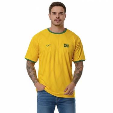 Imagem de Camisa Masculina Brasil Elite Amarela 135558, G