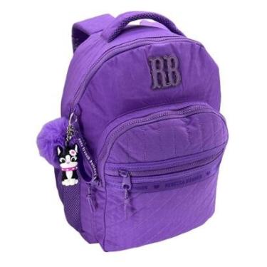 Imagem de Mochila Escolar 17,5" Rebecca Bonbon Crinkle 24515- Feminino-Feminino