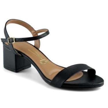 Imagem de Sandália Feminina Salto Grosso Médio Vizzano-Feminino