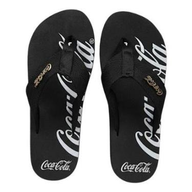 Imagem de Chinelo Coca Cola Wave Spencerian Masculino-Masculino