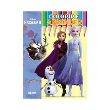 Imagem de Colorir e aprender - princesas disney - frozen 2 - RIDEEL