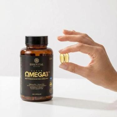 Imagem de Super omega 3 TG 1080mg 180 Capsulas Softgel Uso Diário - Beleza pura