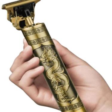 Imagem de Máquina Profissional Dragão Acabamento Sem Fio Cabelo régua - Art Hous