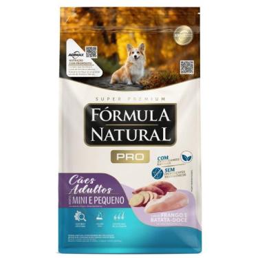Imagem de Ração Fórmula Natural Super Premium Pro para Cães Adultos de Portes Mi
