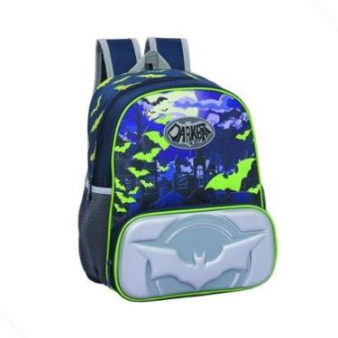 Imagem de Mochila Bolsa Infantil Menino Costas Darkbat-Masculino