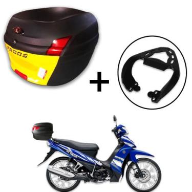 Imagem de Baú 34 litros Awa Proos com Bagageiro para CRYPTON 115 2010-2023, Amar