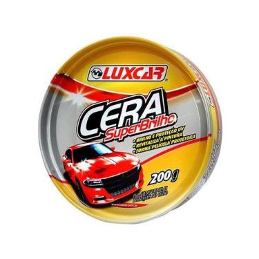 Imagem de Cera em Pasta Automotiva de Carnaúba Luxcar - SuperBrilho 200g