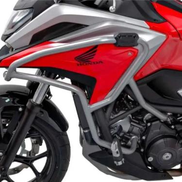 Imagem de Protetor Motor Carenagem Nc 750x 2022 a 2025 Prata Bráz 0467 - Bráz Ac