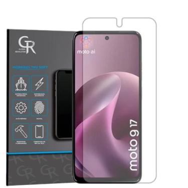 Imagem de Película Hidrogel HD Frontal Para Motorola Moto G17 - GR Global Revolu