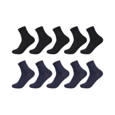 Imagem de Meias De Compressão Casuais Para Negócios Masculinos, 5, 10, 15 Pares,