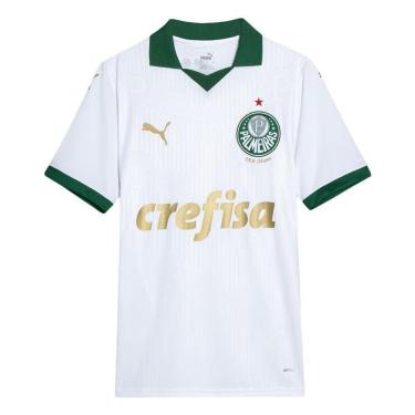 Imagem de CAMISA PUMA PALMEIRAS II 24/25 MASCULINA - TORCEDOR - BRANCO P-Masculino