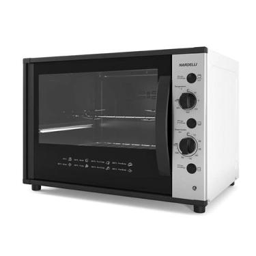 Imagem de Forno Elétrico De Bancada Nardelli Com Espeto Giratório 60 Litros Smar