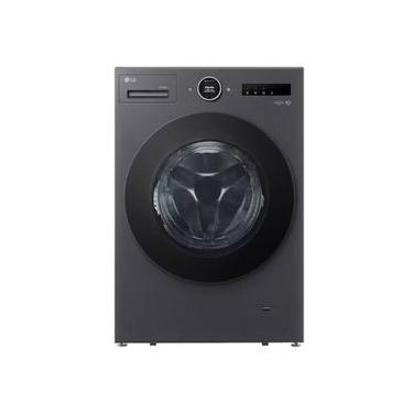 Imagem de LAVA E SECA LG SMART 95CM COM IA 18KG EM AÇO INOX PRETO 127V WD18GNTS6B