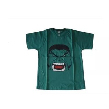 Imagem de Camiseta O Incrível Hulk  Super Herói Desenho Blusa Adulto Unissex Maj