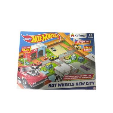 Imagem de Xalingo PlaySet Hot Wheels New City 33 Peças