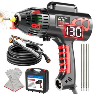 Imagem de Máquina de Solda Portátil GZ GUOZHI 130A 110V com Conjunto de Ferramen