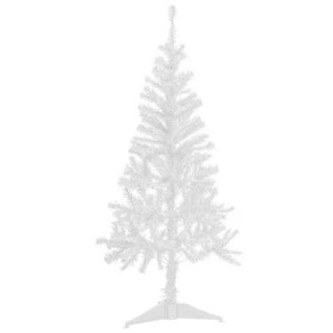 Imagem de Árvore de Natal branca 220 galhos 1,50 metros - RIO MASTER