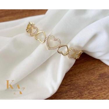 Imagem de Bracelete coração vazado - Karina 