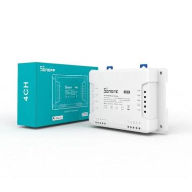 Imagem de Interruptor inteligente Sonoff Wi-Fi de 4 grupos 4CHR3