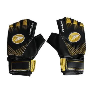 Imagem de Luva Futsal Goleiro Poker 01051 Training Focus, Preto, Dourado, 07