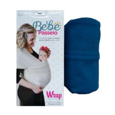 Imagem de SLING WRAP - BEBÊ PASSEIO - Azul 