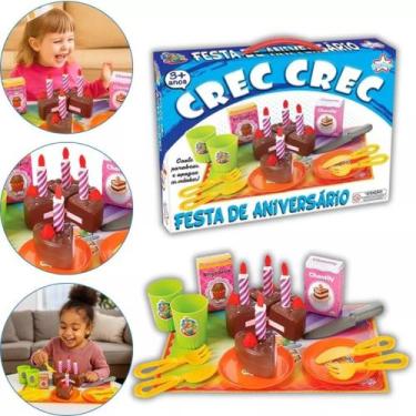Imagem de Brinquedo Crec Crec Festa De Aniversário Comidinha Casinha - Big Star