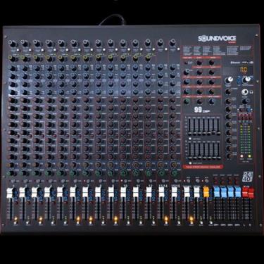 Imagem de Mesa de Som Profissional Soundvoice OCTA PRO MPO-16.8 - 8730, Preto, 1
