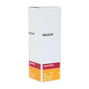 Imagem de Curativo Melolin 5cm x 5cm  Smith Nephew, 10 Unidades