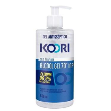Imagem de Álcool Gel Antisseptico Sem Perfume Koori 500ml - Davene