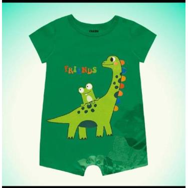 Imagem de Macacão  verde dinossauro - Fakini