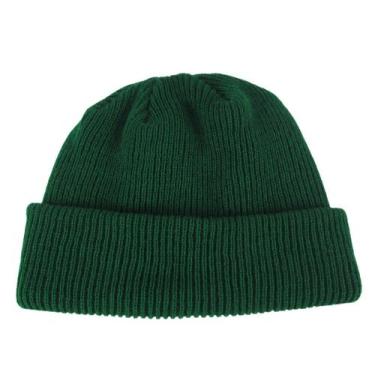 Imagem de Gorro Touca Lenhador Marinheiro Canelada Adulto Unissex Verde Copa - K