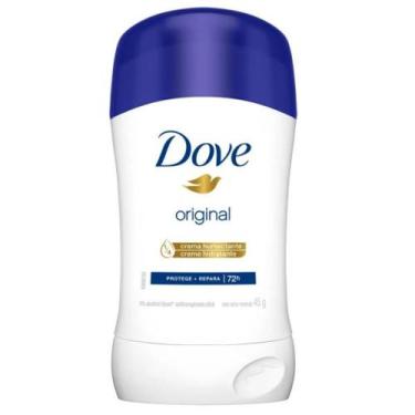 Imagem de Desodorante Antitranspirante Dove Original 45g Stick 72h, 1 unidade