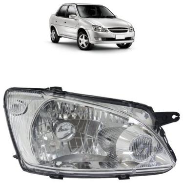 Imagem de Farol Dianteiro Classic 2011 A 2016 Máscara Cromada - Automotive Impor