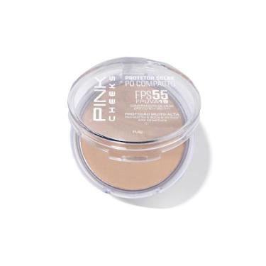Imagem de Pink cheeks proteção solar com maquiagem fps55 fpuva19 cor p10 pó comp