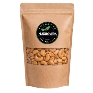 Imagem de Castanha de Caju W1 Torrada sem Sal Nutriovera 250g, Castanha, Único