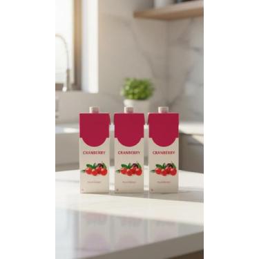Imagem de Suco de Cranberry Funcional 1L - Kit 6 Unidades - Congratulations Stor