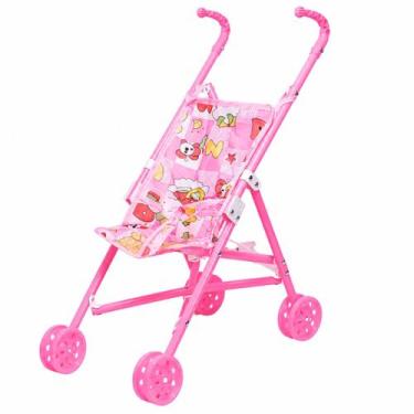 Imagem de Carrinho de Bonecas Rosa Standard Plástico - Castela