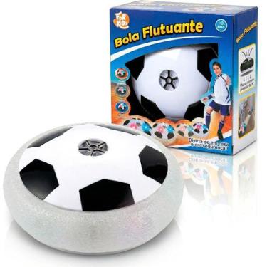 Imagem de Bola Flutuante Hoverball Futebol Dentro De Casa Com Led Bate E Volta -