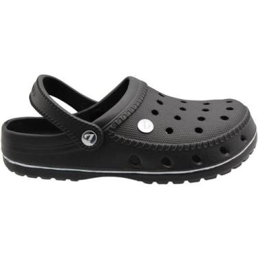 Imagem de Babuche Masculina Adulto Clogs Leve e Confortável Yvate Cor:PretoTaman