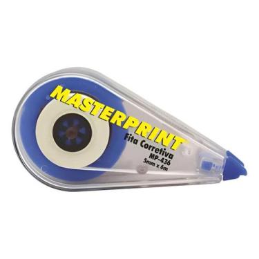 Imagem de Fita Corretiva 5mm X 6m Mp436 Masterprint  Kit 2un - MASTER PRINT