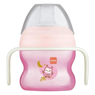 Imagem de Copo Transição Mam Starter Night Brilha No Escuro 4m+ Rosa
