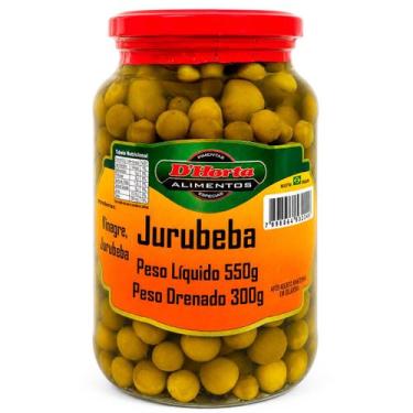 Imagem de Jurubeba em Conserva No Vinagre 550g D'Horta