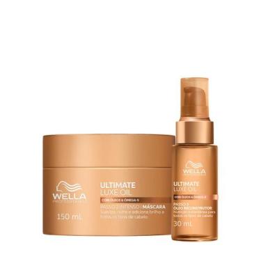 Imagem de Kit Wella Professionals Ultimate Luxe Oil Máscara Óleo 30 (2 produtos)