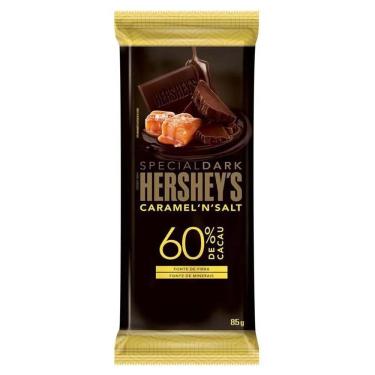 Imagem de Tablete Chocolate Special Dark 60% Cacau Sabor Caramel n Salt 85g - Hersheys