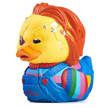 Imagem de TUBBZ Chucky Scarred Collectible Duck Figurine – Official Chucky Merchandise – Unique Limited Edition Collectors Vinyl Gift
